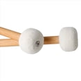 thumbnail image 5 of 6 Piezas Tambor de Doble Cabeza Platillo Gong Mazo Palos de Martillo Blando Mazas Varillas Martillo de Fieltro 385 mm, 5 of 5