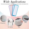 thumbnail image 3 of 54 Pcs Magnetic Dry Erase Labels Reusable Strips Classroom Name Tags Writable Blank Magnet Cards Erasable Fridge Memo, 3 of 5