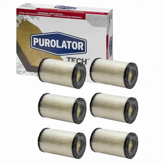 6 pc Purolator TECH TA45090 Air Filters for 15998574 25168081 26440 328 36440 46440 6440 66440 8038 88440 94440 A108 A1300C A45090 A5090 AE8038 AF1072 AF1300 AF25258 AF26315 AF5090 AF513 AF8038