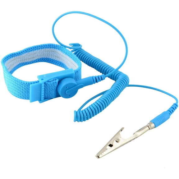CML Supply Anti-Static Wrist Strap Grounding Cord with Adjustable Band