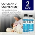 thumbnail image 2 of [2 Pack] Breast Milk Removal Soap - Clean Your Breast Pump Parts, Bottles, Nipples and Nursing Apparel Quick - No Fragrances or Dyes - 16 Total Ounces, 2 of 6