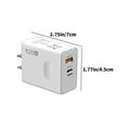 thumbnail image 3 of Summer Savings Kcavykas 120w Mobile Super Fast Charging Charger Type-c Us Standard Pd+usb Compatible Android Ios Multi Port Charging Head Power Adapter, 3 of 6