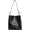 Black, variant on Women's Bucket Shoulder Tote Bags Fashion Large Top Handle Satchel Handbags PU Leather Crossbody Purses 2pcs