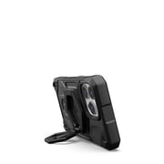 UAG Magnetic Phone Ring Stand Compatible with MagSafe Magnet, Removable Metal Finger Ring Grip & 360 Rotation Adjustable Kickstand for iPhone 17/16/15, Galaxy S26/S25/S24, Black/Black