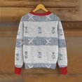 thumbnail image 3 of Cardigan pour Femmes Longs Cardigans Décontractés Mode Hiver Manteau Décontracté pour Femmes, 3 of 4
