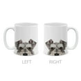 thumbnail image 2 of MUGBREW 11 Oz Ceramic Tea Cup Coffee Mug, Animal Salt and Pepper Miniature Schnauzer Dog, 2 of 7