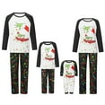 thumbnail image 2 of SUNSIOM Family Matching Christmas Pajamas, Baby Romper/Tops + Pants Set, 2 of 9