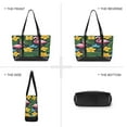 thumbnail image 6 of FORMRS Canvas Laptop Tote Bag for Women with 15.6" Computer Compartments Shoulder Handbag, Flamingo Floral Pattern, 6 of 7
