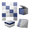 Blue&White&Gray, variant on Whifea 54pcs Foam Puzzle Play Mat Interlocking EVA Floor Mat for Gym & Kids Activity Non Toxic