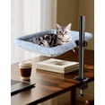 thumbnail image 1 of Cama para Escritorio para Gatos L&W BROS. Ajustable con Brazo Giratorio de 360°, 1 of 8