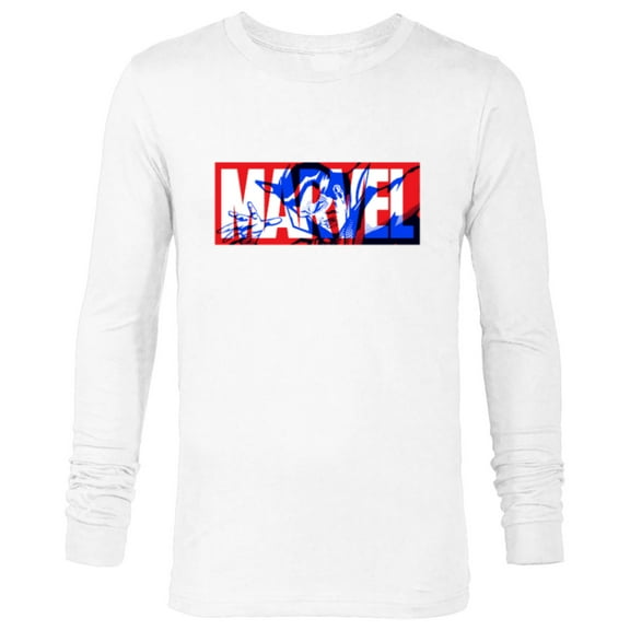 Marvel Logo Doctor Strange Comic Art - Long Sleeve T-Shirt for Men - Customized-White