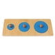 thumbnail image 2 of Material señanza Temprana-juguete de Rompecabezas de Geometría Montessori- Sensorial Y para Bebé Rectángulo CUTICAT Juguete de aprendizaje Montessori, 2 of 5