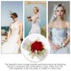 thumbnail image 4 of 1 Set Artificial Flower Wrist Corsage Boutonniere Kit Romantic Wedding Boutonniere Corsage Wristband, 4 of 4