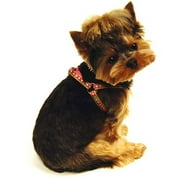 LuluPink Pink & Green Dot Collar/Harness Bundle