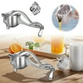 thumbnail image 1 of Hearth & Gear Manual Juicer Hand Juicer Squeezer For Efficient Juice Extraction Aluminum Alloy For Orange Lime Pomegranate Easy &Quick Clean Juice Hot Pocket Steel Juicer Grinder Quick Juicer Hand, 1 of 6
