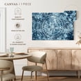 thumbnail image 5 of Elephant Stock Tribal Blue Mandalas Wall Art - Horizontal Canvas Wall Art - Bedroom Wall Decor - Decor Elements Canvas - Blue And Decor - 30" x 20", 5 of 8