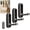 3pcs-grey, variant on Heavy Duty Wall Hooks - Silver Metal, Modern Design, Ideal for Bathroom, Wall, Towel, No Drill Mounting