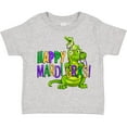 thumbnail image 3 of Inktastic Happy Mardi Gras Big and Little Alligators with Beads Boys or Girls Toddler T-Shirt, 3 of 5