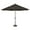 Black, variant on Simply Shade Catalina Octagon Push Button Tilt Umbrella in Bronze/Really Red