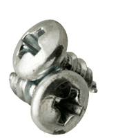 

#12-14 x 3/4 Tapping Screw Type AB Zinc (inch) (QUANTITY: 100) Type AB Point Pan Phillips