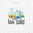 thumbnail image 4 of Inktastic Future Scientist with Beakers, Test Tubes and Formulas Girls Baby Dress, 4 of 5