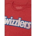 thumbnail image 2 of Tee Luv Retro Twizzlers Candy Red Heather Shirt (Men's) (3XL), 2 of 7