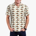 thumbnail image 1 of Fotbe Colorful Armadillos Camiseta Polo de Golf para Hombre con Estampado – Camisa Deportiva Transpirable con Cuello Abotonado-XX-Large, 1 of 6