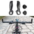 thumbnail image 2 of 2 Pcs Mountain Bike Handlebar Ends Handle Bar Ends Cycling Accessories - Black, 2 of 7