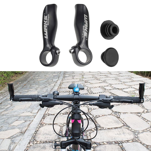 Extremos de Manillar de bicicleta Cola 2 uds 22.2 mm 146G negro