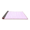 thumbnail image 2 of Ahgly Company Indoor Round Solid Purple Modern Area Rugs, 4' Round, 2 of 4