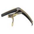 thumbnail image 4 of Acoustic Guitar Capo, Easy To Operate Metal High Strength Trigger Capo  For Playing Bronze, 4 of 8