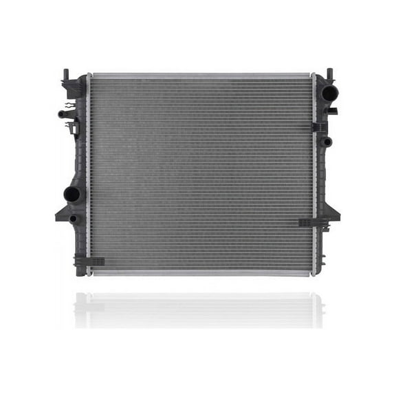 Radiator - Pacific Best Inc. Compatible/Replacement for 13704 '10-15 Jaguar XF/XFR 5.0L Supercharger, 13-15 XF/XFR 3.0L, 11-19 XJ/XJL Supercharger - Plastic Tank, Aluminum Core - C2D38735