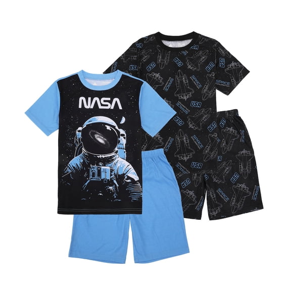 NASA Astronaut Boy's 4-Pack Pajama Set -14