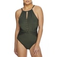 thumbnail image 1 of Magicsuit Womens Riveted Diana One-Piece Style-6014310 Swimsuit, 1 of 2
