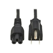Tripp Lite 6ft Laptop / Notebook Power Cord Cable 5-15P to C5 10A 18AWG P013006