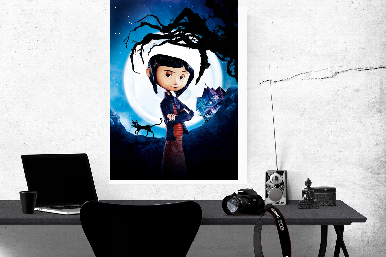 Horror Movie Poster Coraline Poster Anime Movie Canvas Art Poster Wall  Picture Print Modern Family Bedroom Decor Posters - AliExpress