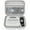 White, variant on Case Compatible with Brother P-Touch PTD220 D210 Home/Office Everyday Label Maker, Storage Holder Carrying Organizer for Label Tapes, AC Adapter, Charging Cables (Box Only) - Black