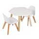 thumbnail image 1 of Mesa Bee -  2 Silla Frankfurt (Blanco, Barniz), 1 of 3