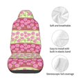 thumbnail image 4 of Fuzoiu Flowers Print Elastic Car Seat Covers, Seat Cover Protector,Universal Fit Interior Covers for Most Cars,Washable Seat Cover Non Slip for SUV,Sedan,Van, 4 of 5