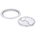 thumbnail image 3 of Seachoice 39291 4-Inch Polypropylene Twist 'N' Lock 4 inch Deck Plate, 3 of 7