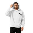 thumbnail image 6 of THNCYX Hoodies For Men With Zipper Chest Pocket Long Sleeve Top Loose Fit Casual Street Style Soft Mens Sweatshirt Fall Outfits S-2XL, 6 of 8