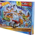 thumbnail image 2 of Hot Wheels Toy Cars & Playset, 2026 Advent Calendar with 10 Vehicles in 1:64 Scale, 14 Winter-Themed Accessories & 10 Ornament Clips, 2 of 6