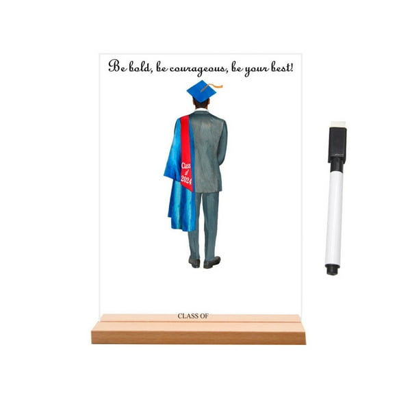 Placa Acrilica Personalizada Para Graduacióngraduation Gifts 2025 Personalized Graduation Gifts For Her Him Erasable DIY Transparent Desktop Decoration Ornaments