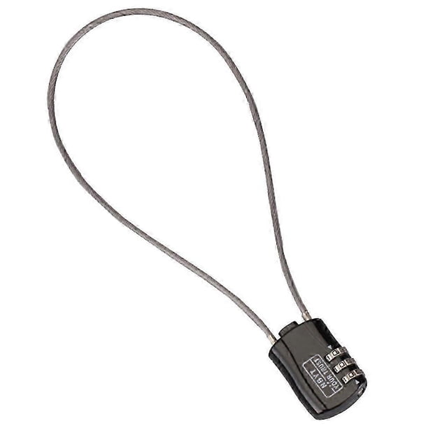 Helmet Chain Lock 3-digit Password for Scooter Motorcycle Bike Lock ...