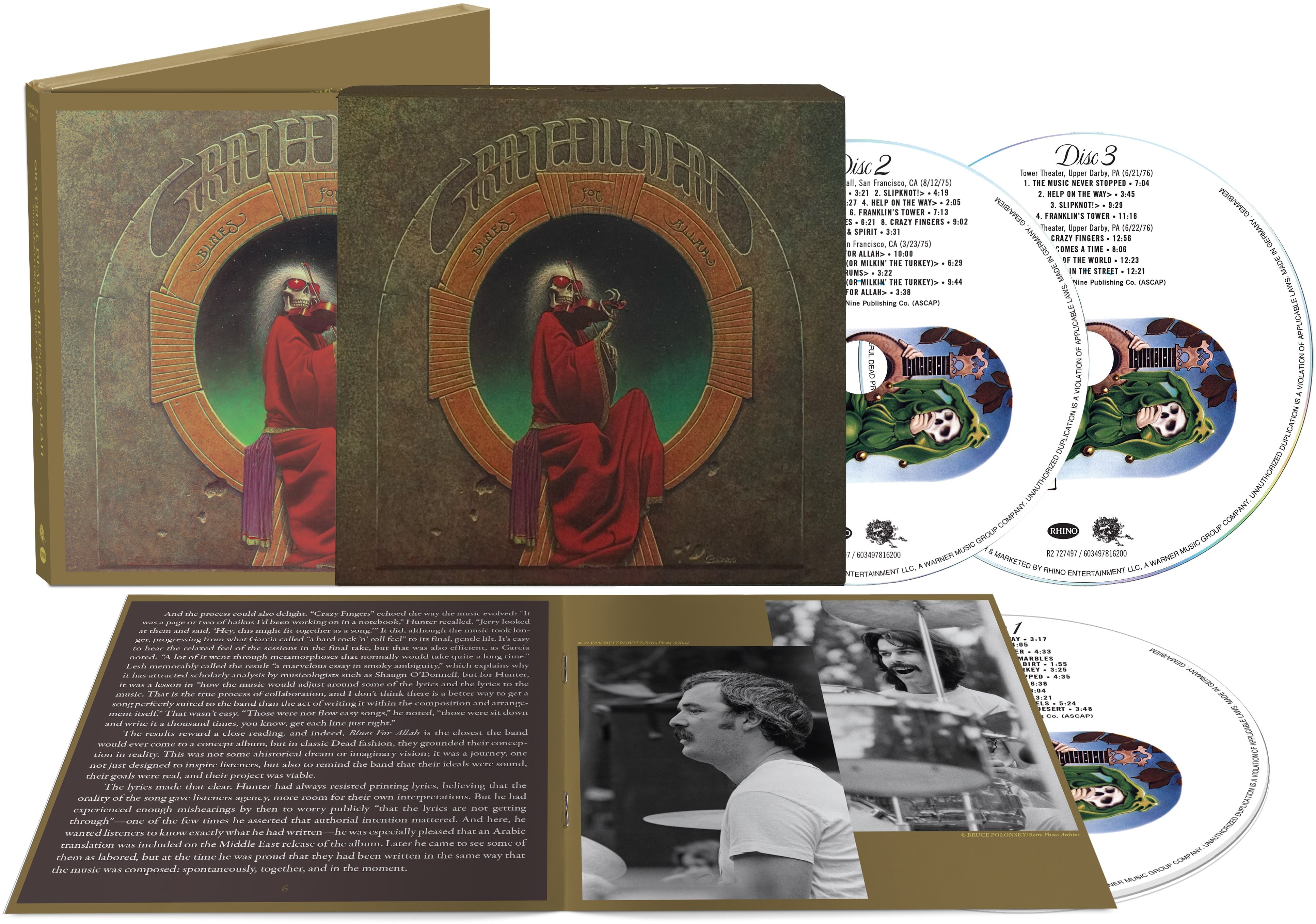 Grateful Dead (Skull & Roses) (Live) - Walmart.com