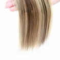 thumbnail image 6 of Benehair Clip in 100% Remy Human Hair Extensions Hair Pad Invisible Hairpiece Topper Thickened Soft Thin Hair Highlight Blonde, 6 of 10