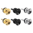 thumbnail image 1 of MLINS 6Pcs Guitar Strap Locks Metal Strap Retainer Guitar Strap Buttons for Guitar Strap Metal Strap Lock Studs, 1 of 6