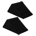 thumbnail image 6 of 2pcs Rubber Wheel Chocks For Vehicle Parking Safety Anti-Slip Tire Stoppers For Slope Parking Compact Car Wheel Blocks For Garage Trailer And Travel Use, 6 of 7