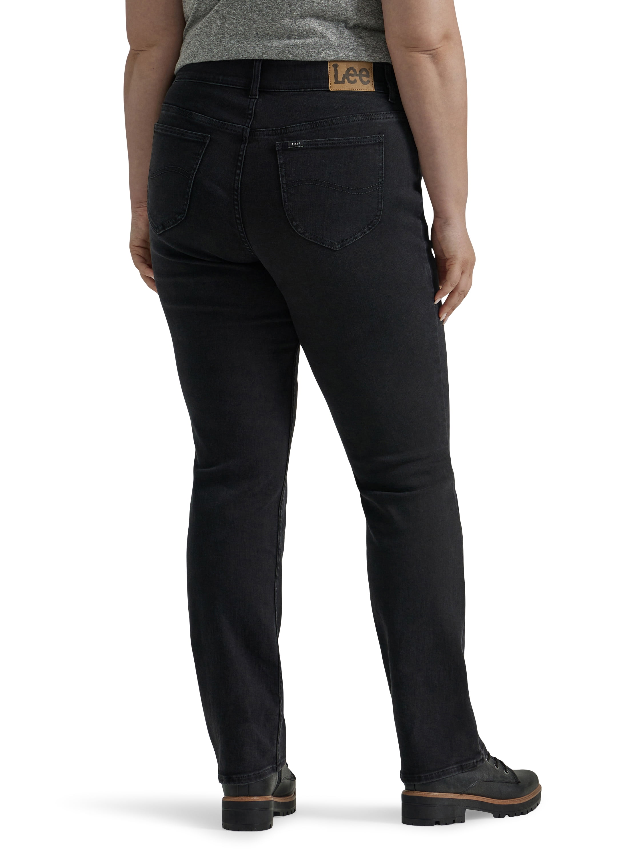 Lee® Women's Plus Ultra Lux Comfort with Flex Motion Straight Leg Jean