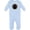 AE-Light Blue, variant on Inktastic Black Lab Dog Labrador Retriever Baby Romper Coveralls